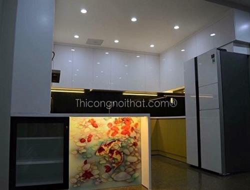  Tranh kính ốp bếp hoa văn