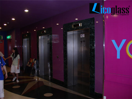 KÍNH MÀU ỐP THANG MÁY 02