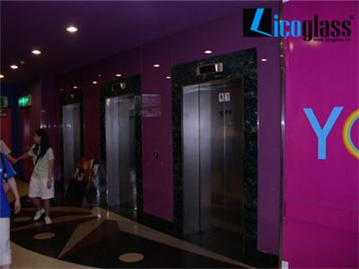  KÍNH MÀU ỐP THANG MÁY 02