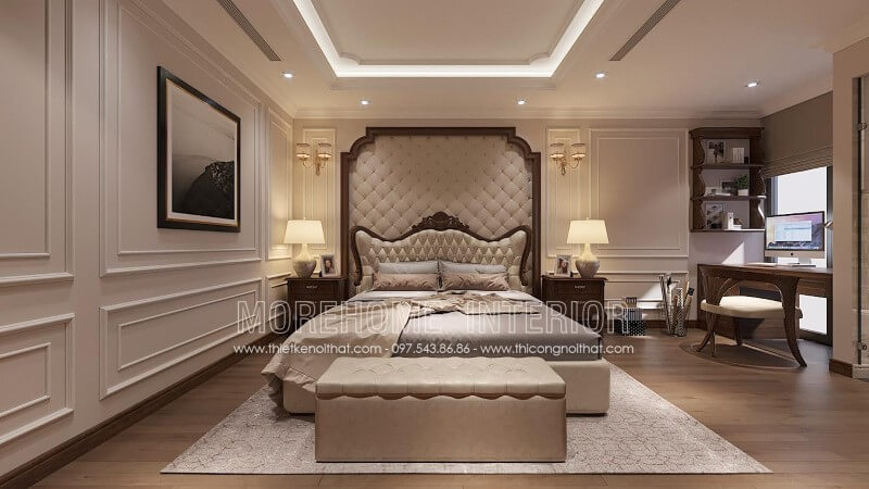 Giường ngủ gỗ óc chó Giường ngủ gỗ óc chó