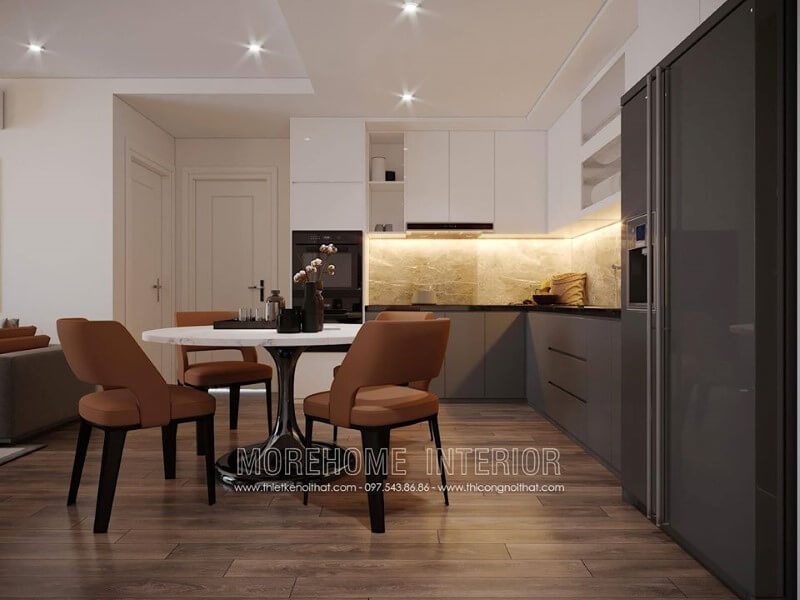 Mẫu đá ốp bếp đẹp, cao cấp cho không gian bếp hiện đại