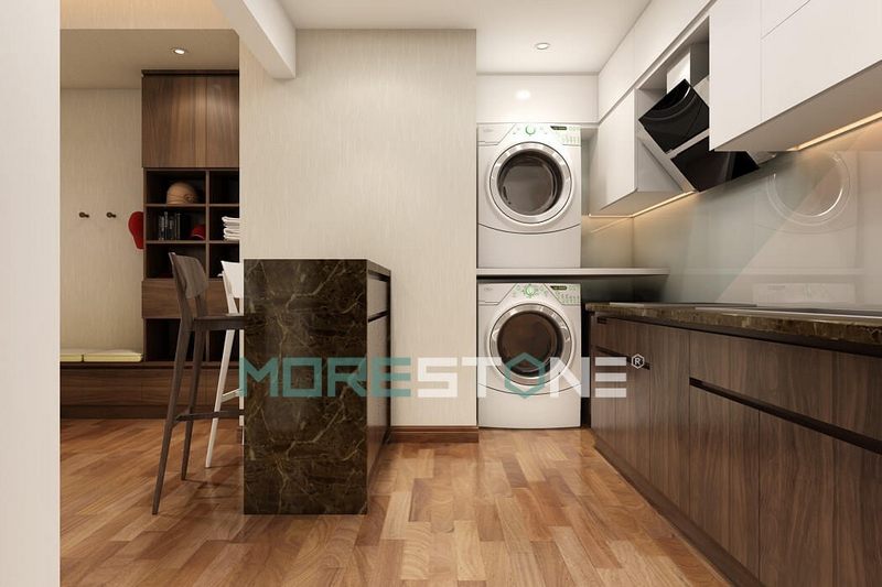 Lưu ý khi lựa chọn đá bếp tự nhiên nâu đen là không nên tác động lực trực tiếp lên vì dòng đá tự nhiên giòn hơn những loại đá khác, nên có gia cố chịu lực