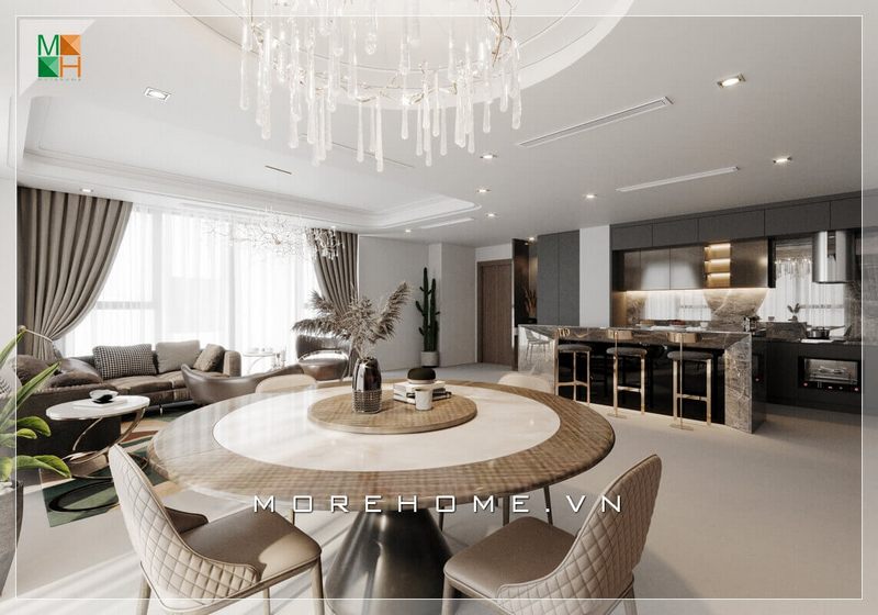 Khách sạn cung cấp một mẫu phòng ăn đẳng cấp và tiện nghi.